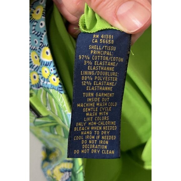 Polo Golf Ralph Lauren Green Jungle Skort Womens Size 8 - Picture 10 of 13